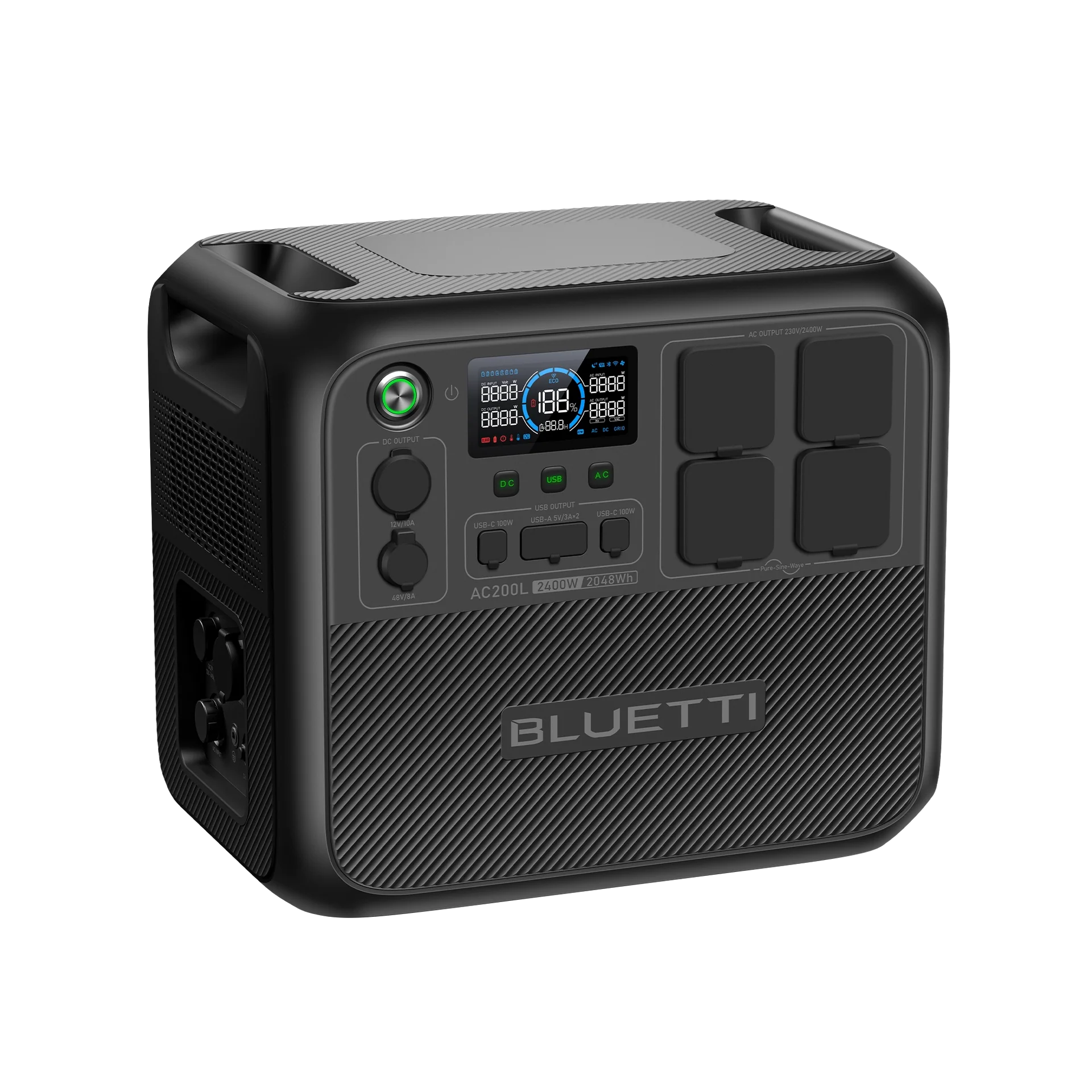 AC200L | 2,400W 2,048Wh