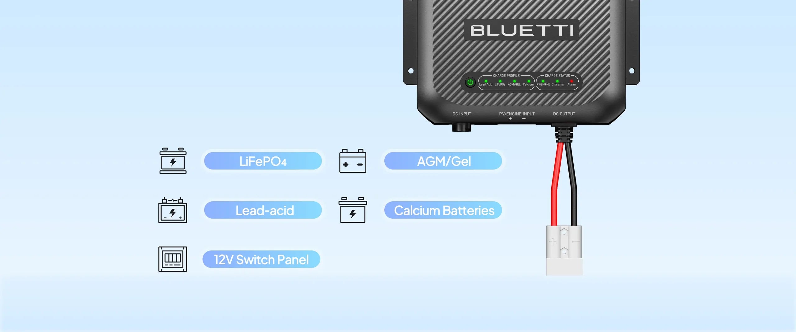 BLUETTI D40 DC-DC Battery Charger